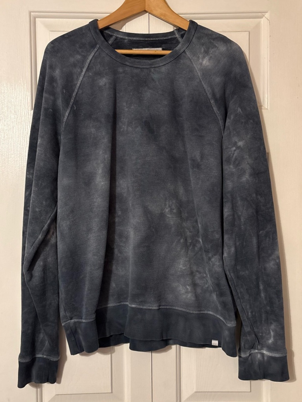 Outerknown Men's Washed Crewneck Sweatshirt - Charcoal - Large